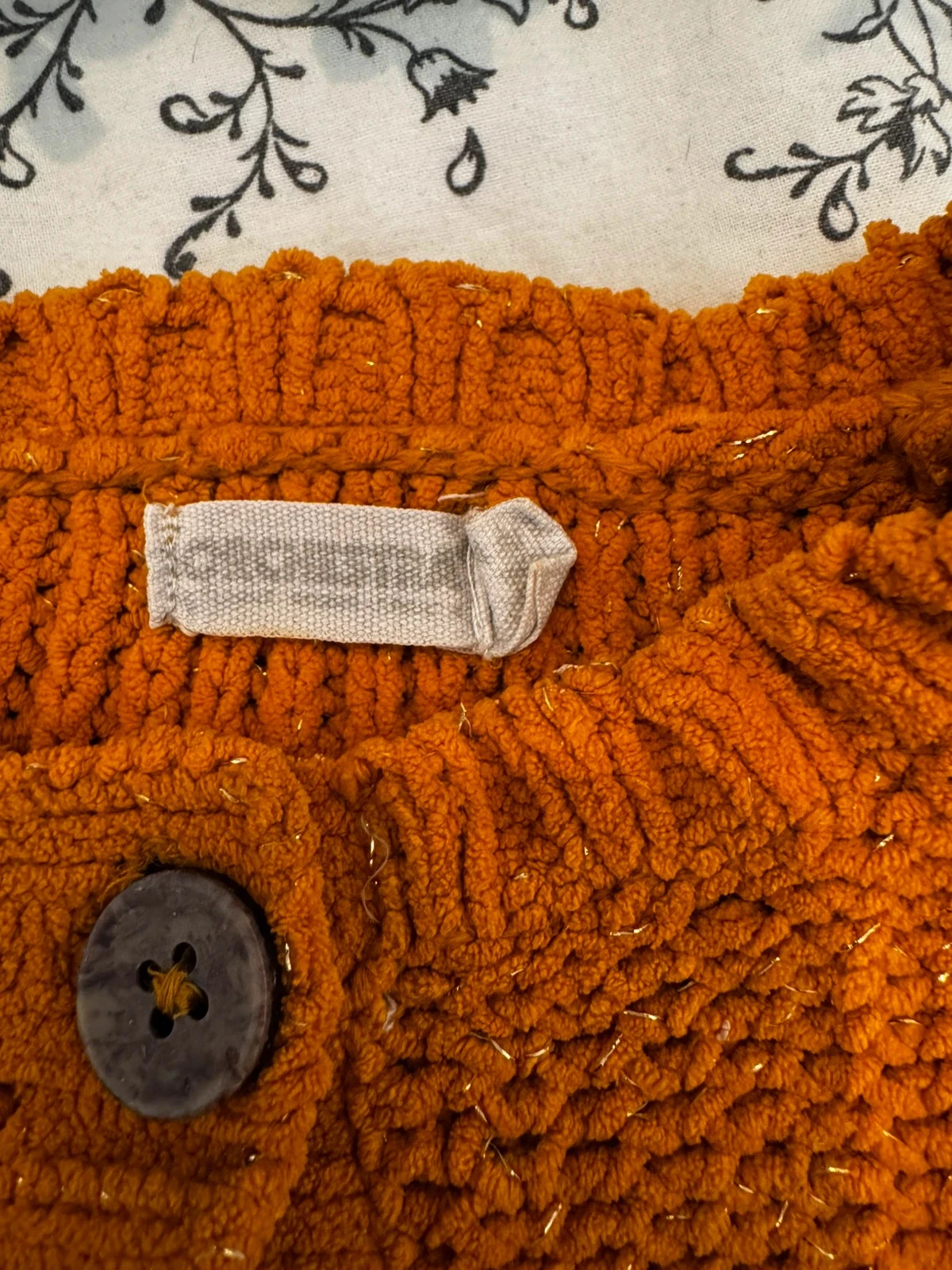 🧥Orchestra Mustard Vest – Size 4 Years – Thick Knit – photo 3